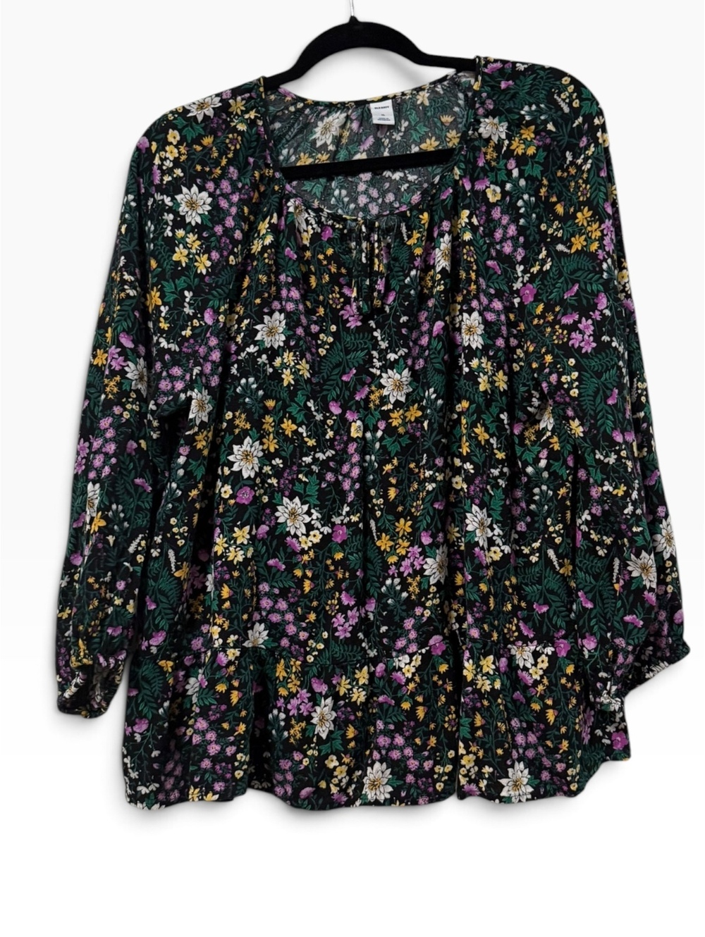Old Navy XL Floral Rayon Blouse